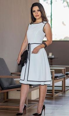 vestido evasê